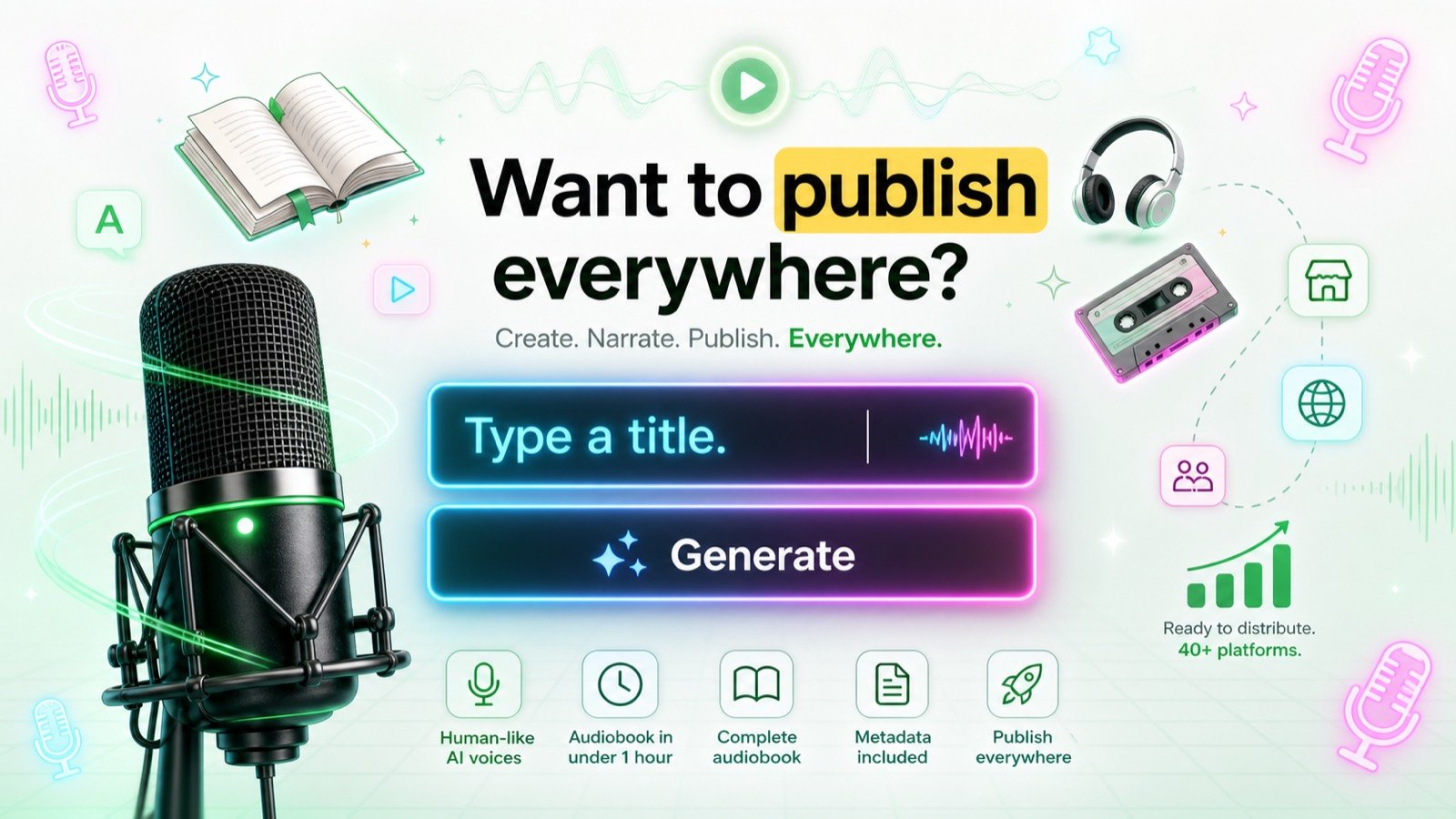Audiobookify publishing service preview